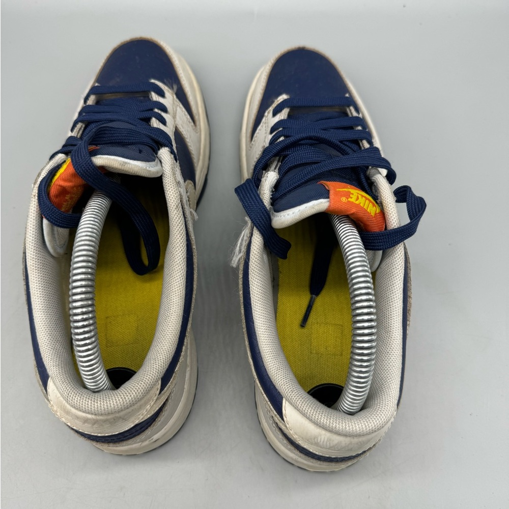 Nike Dunk Low (GS) UV Reactive Grey Midnight Navy 6.5Y - Picture 5 of 7